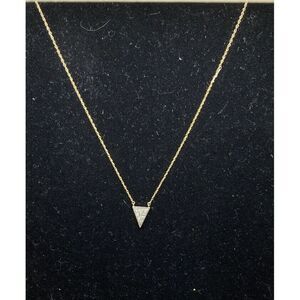 Elsie May EMN434-MXD Diamond Pave Sterling Silver Necklace MSRP $375 NM208